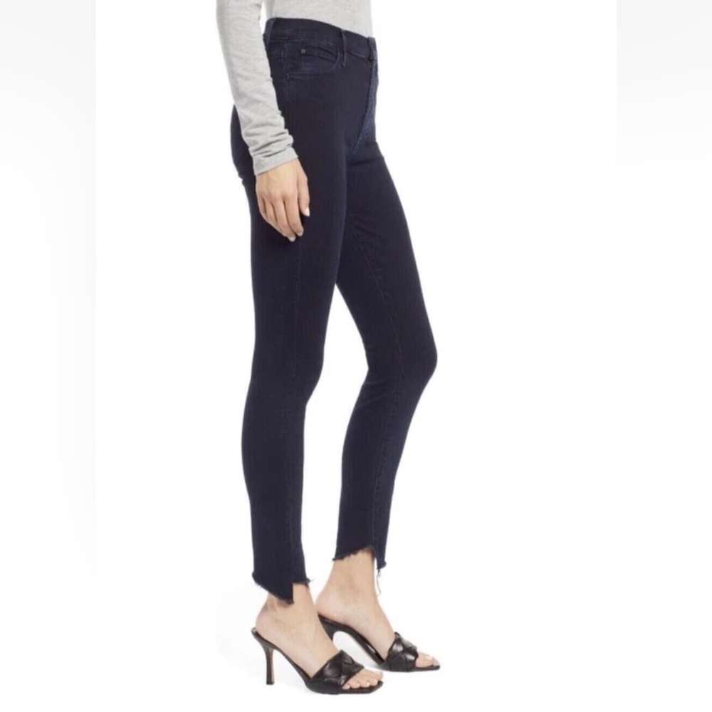 MOTHER The Stunner Zip Two Step Fray Jeans Holding Hands Denim Casual Women’s 26
